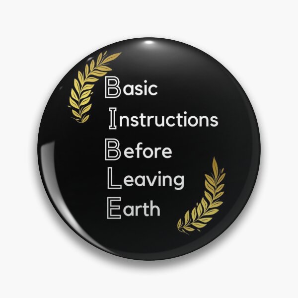 Item preview, B I B L E- Basic instruction before leaving the earth! Read your Bible and prepare designed and sold by DaughterofYah.