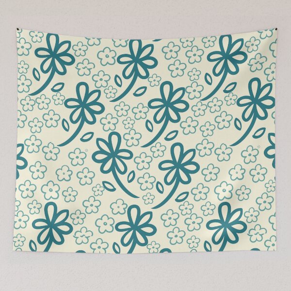 Item preview, field of flowers designed and sold by martianred.