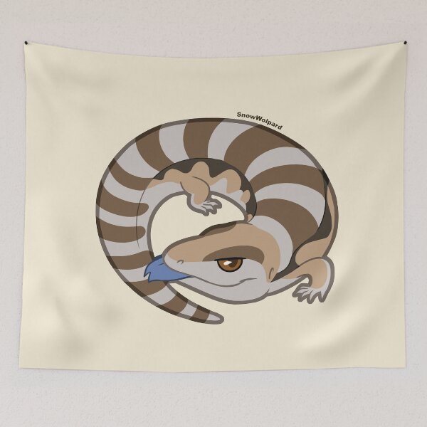 Item preview, Little Blue Tongue Skink designed and sold by SnowWolpard.