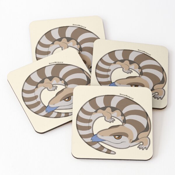 Item preview, Little Blue Tongue Skink designed and sold by SnowWolpard.