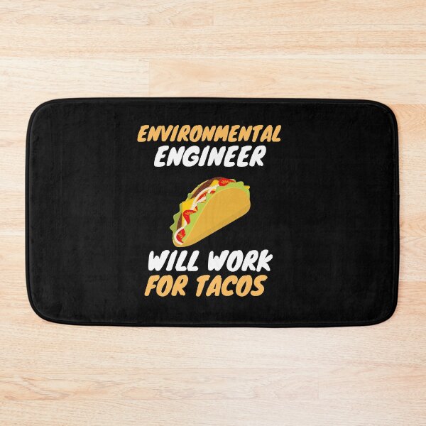 Item preview, Environmental engineer love tacos designed and sold by SnowballStep.