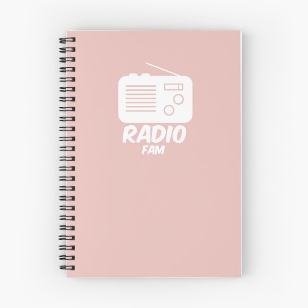 Item preview, The Radio Fam White Logo  designed and sold by TheRadioFam.