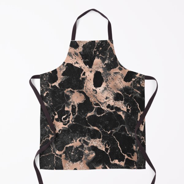 Item preview, Black and Blush Marble Swirl Pattern Rose Gold  designed and sold by TwistedTeeCo.