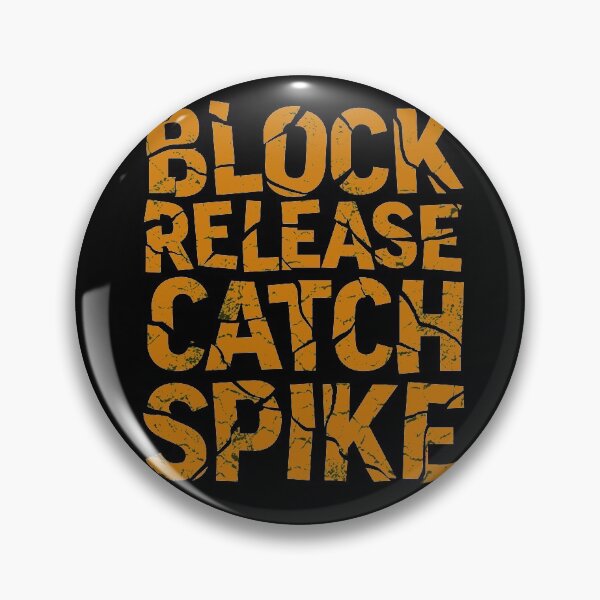 Item preview, Block Release Catch Spike - Football designed and sold by RamiBeans.