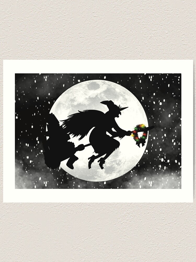 La Befana Christmas Witch Fine Art Print multiple Sizes 