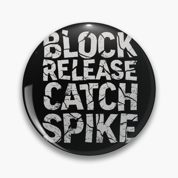 Item preview, Block Release Catch Spike - Football designed and sold by RamiBeans.