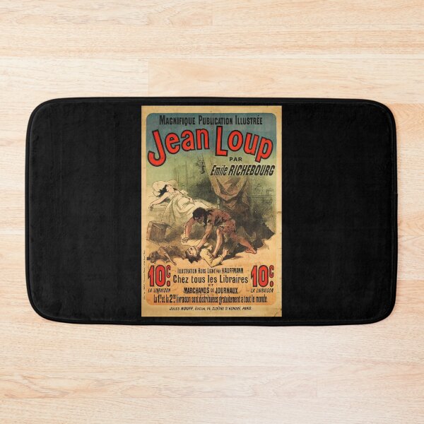 Item preview, retro jean loup           designed and sold by CorasPosters.
