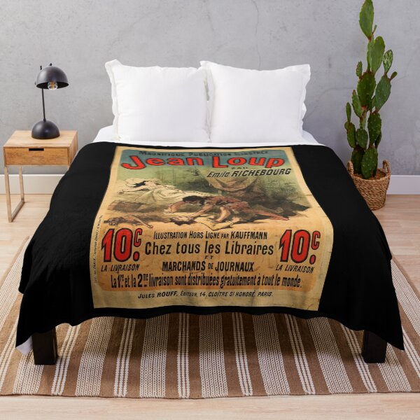 Item preview, retro jean loup           designed and sold by CorasPosters.