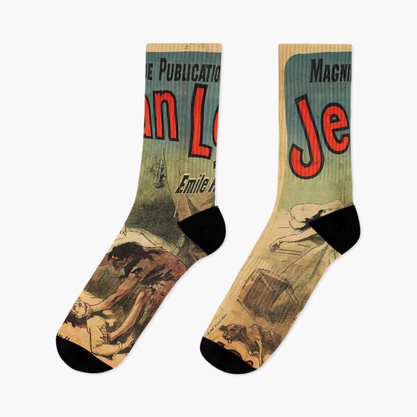 Item preview, retro jean loup           designed and sold by CorasPosters.