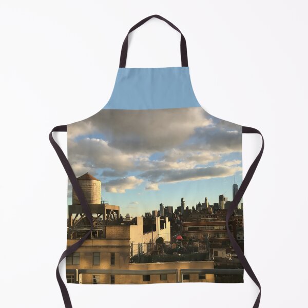 Item preview, View of Downtown Manhattan at sunset designed and sold by Laurence Bruneau.