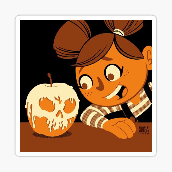 Drawlloween 2020 Day 04B- Poison Sticker