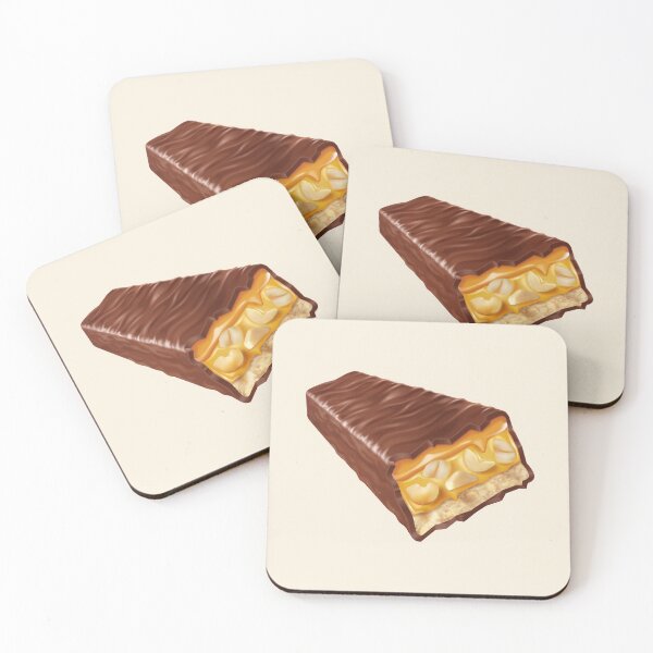 Item preview, Peanut Butter and Caramel Nougat Milk Chocolate Bar designed and sold by Alicia Chee.