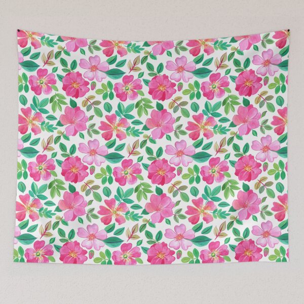 Item preview, Rambling pink rose designed and sold by Anna Lloyd.