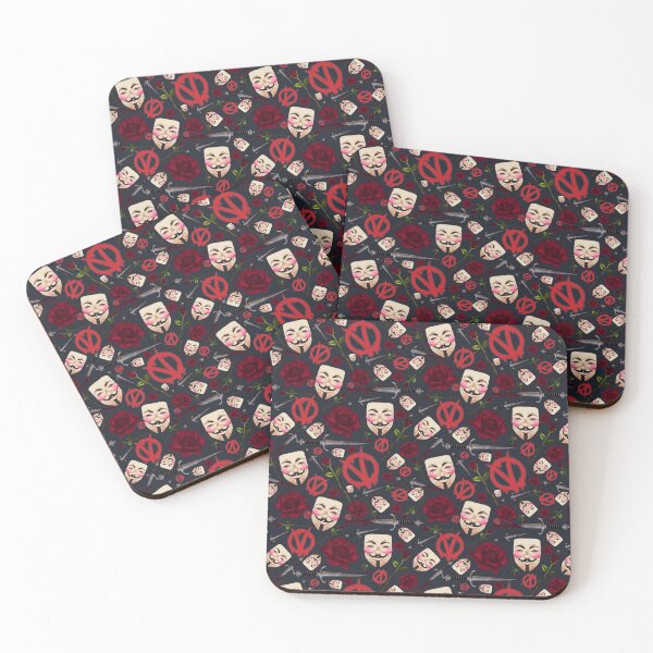 Item preview, V for vendetta but it’s a looping pattern designed and sold by Freckles Fernicola.
