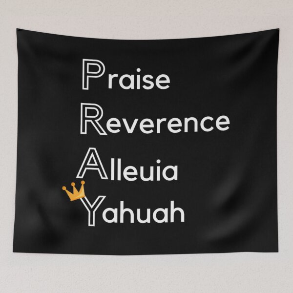 Item preview, P R A Y designed and sold by DaughterofYah.
