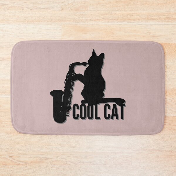 Item preview, Cool Cat Saxophone Player  designed and sold by CozyMarket.
