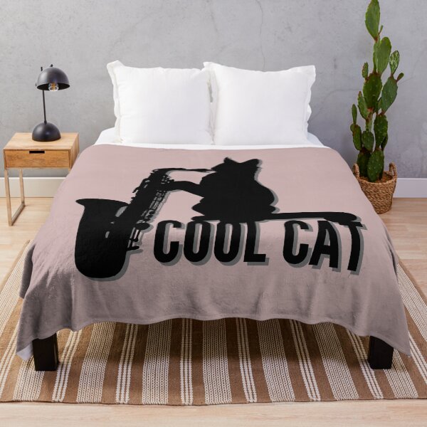 Item preview, Cool Cat Saxophone Player designed and sold by CozyMarket.