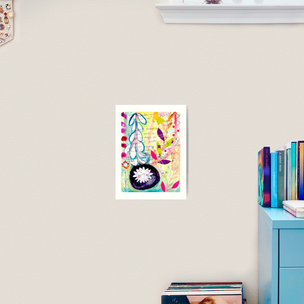 Color Venting Art Print