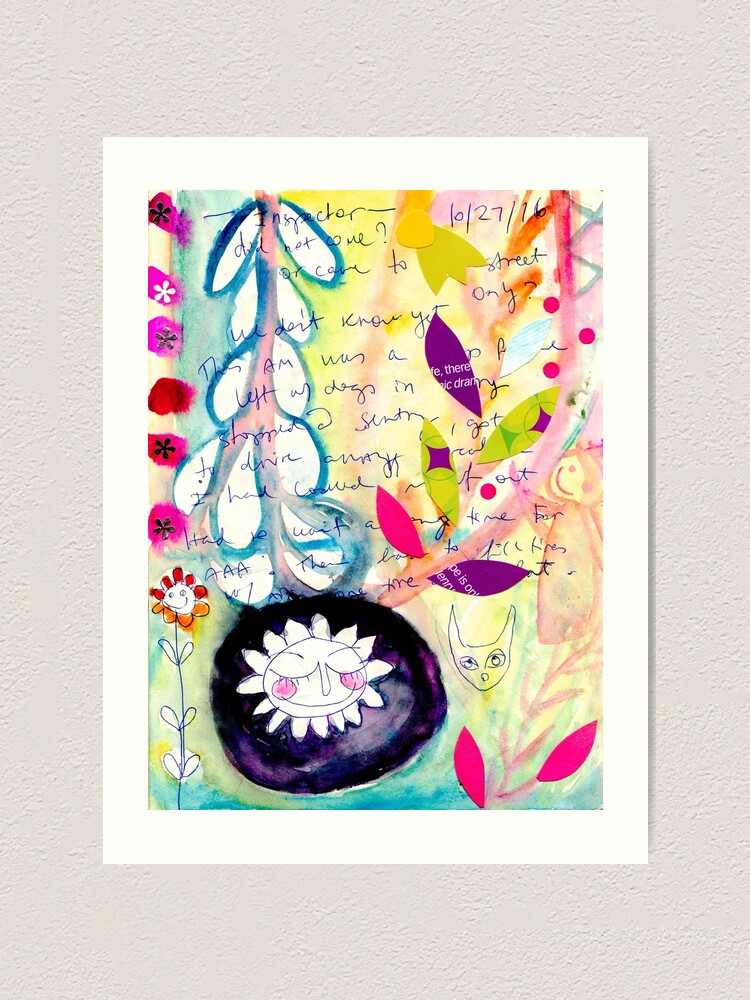 Alternate view of Color Venting Art Print