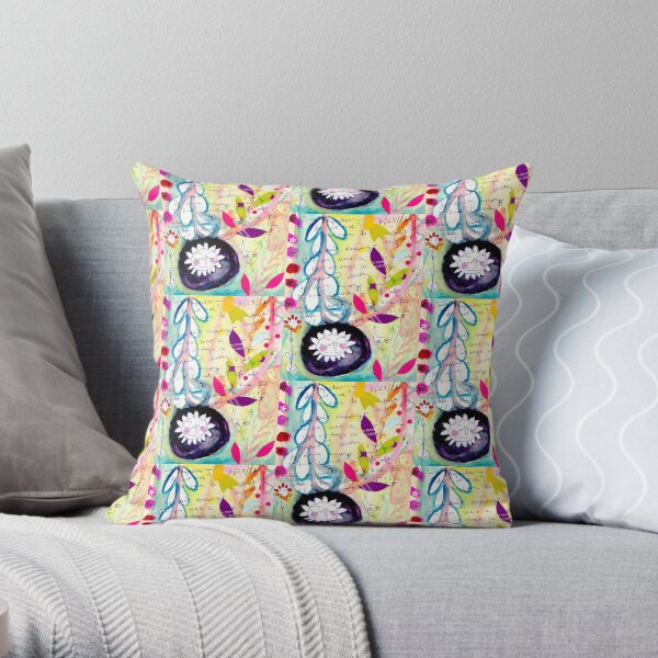 Color Venting Throw Pillow