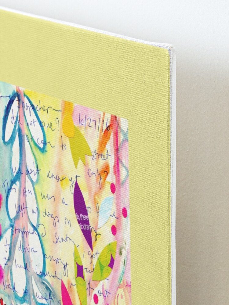 Alternate view of Color Venting Mounted Print