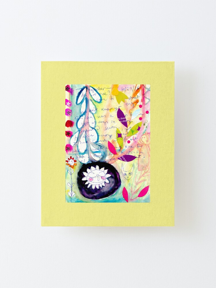 Alternate view of Color Venting Mounted Print
