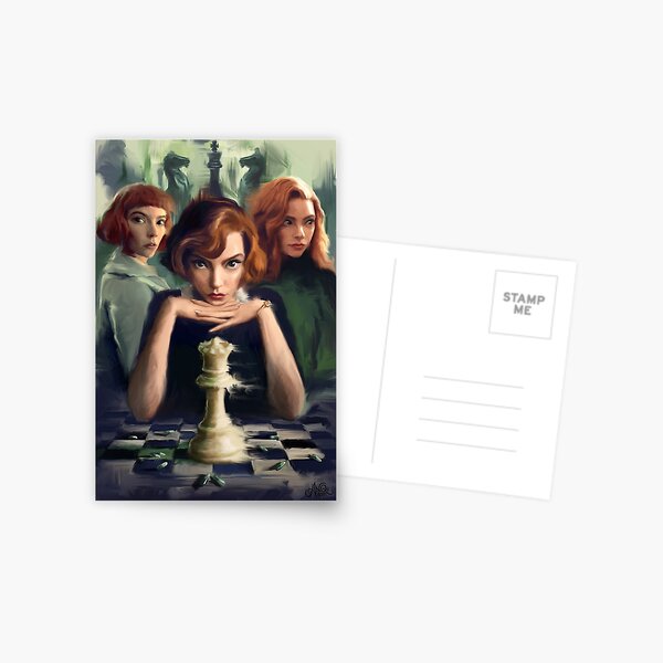 The Queen's Gambit Postcard