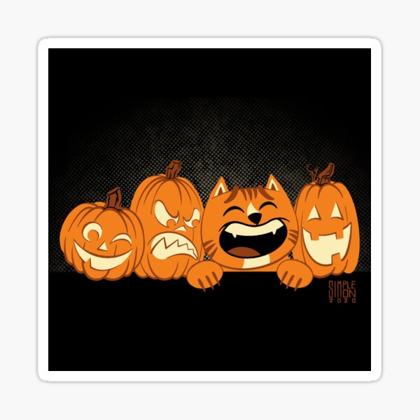 Drawlloween 2020 Day 02- Pumpkin Sticker