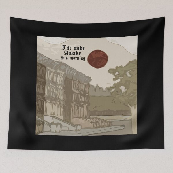 Item preview, I'm Wide Awake it's Morning designed and sold by TrackingSprawl.