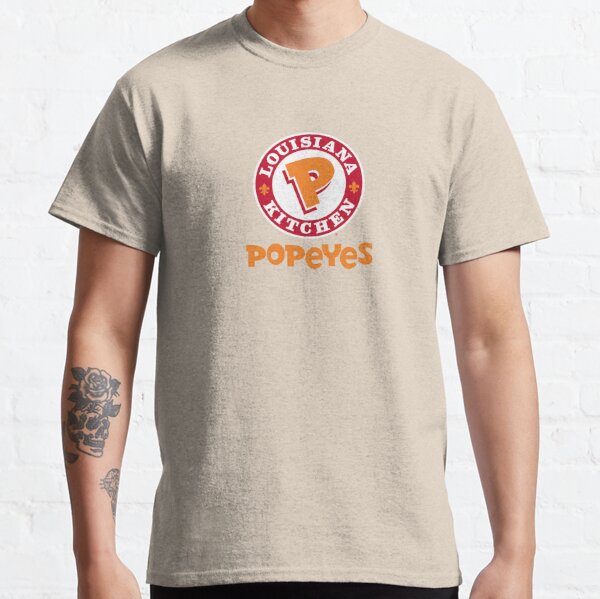 Popeyes Louisiana Kitchen Tee Fast Food Worker Funny Halloween Costume T  Shirt