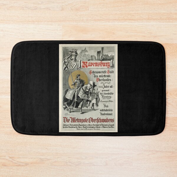 Item preview, retro ravensburg die metropole oberschwabens designed and sold by CorasPosters.