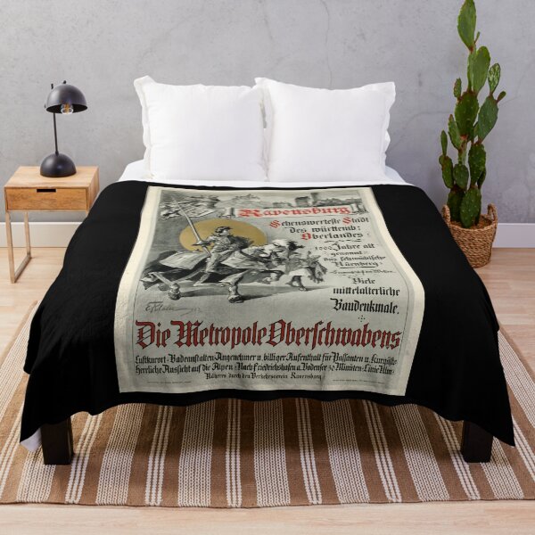 Item preview, retro ravensburg die metropole oberschwabens designed and sold by CorasPosters.
