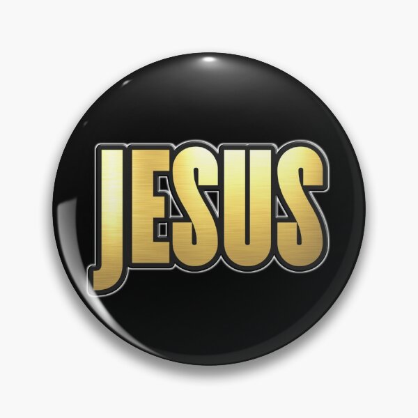 Item preview, Shiny black and Gold JESUS word ver5 designed and sold by smARTwork.