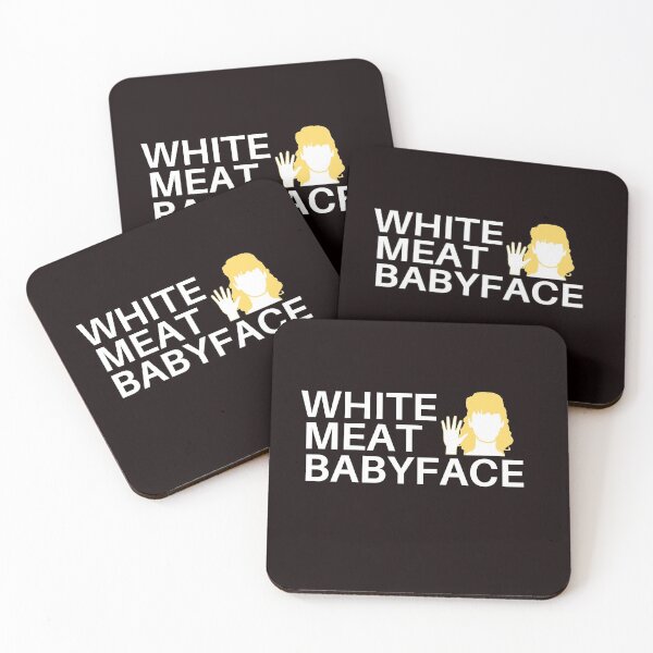 Item preview, White Meat Babyface designed and sold by The Masked Designer.