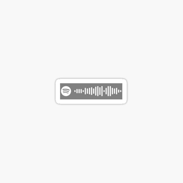 Sweater Weather -Spotify Code Sticker