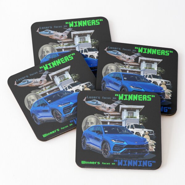 Item preview, Winners focus on Winning, Losers focus on Winners. designed and sold by Twaingrant.