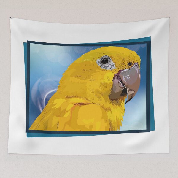 Item preview, guaruba macaw designed and sold by obscurite.