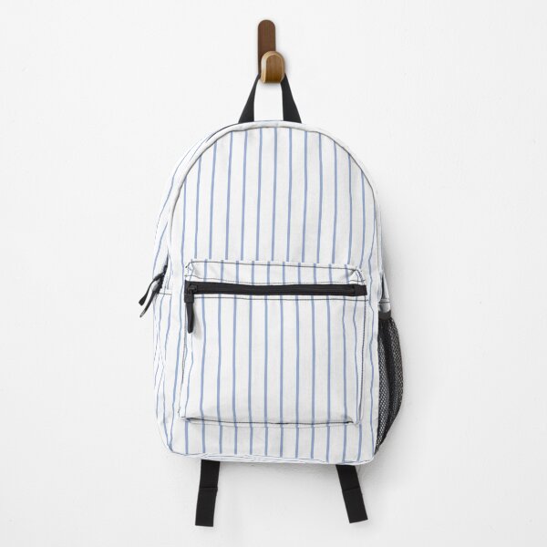 Item preview, Narrow sky blue and white stripes designed and sold by LittleBettyMakes.