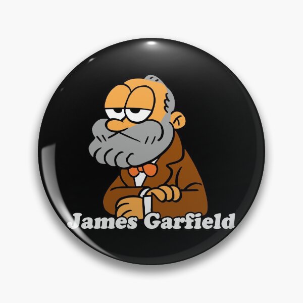 Item preview, James Garfield designed and sold by TrackingSprawl.