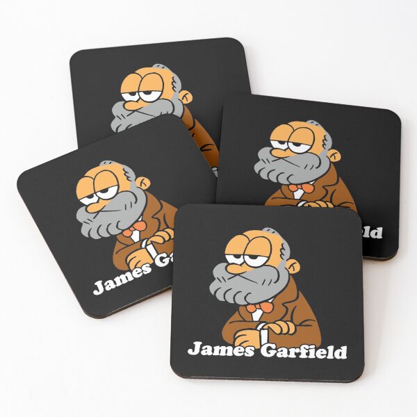 Item preview, James Garfield designed and sold by TrackingSprawl.