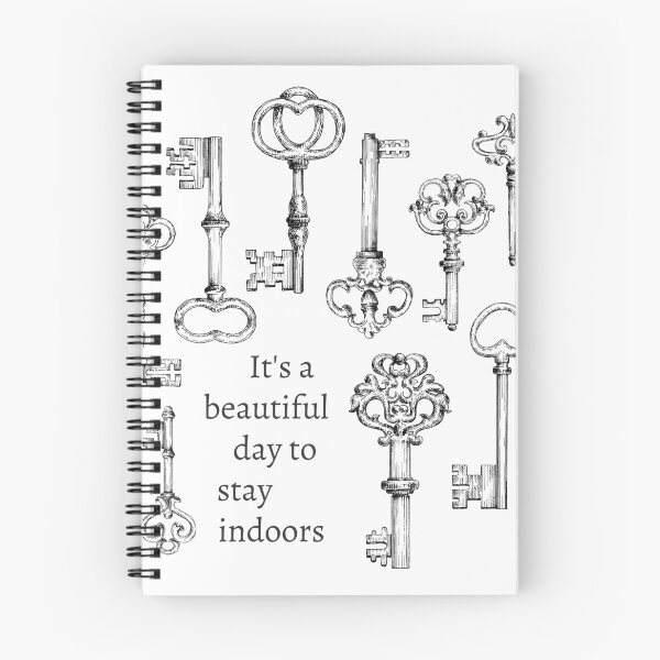 Aperçu de l'œuvre C'est une belle journée pour rester à l'intérieur créée et vendue par HelloGrackle.
