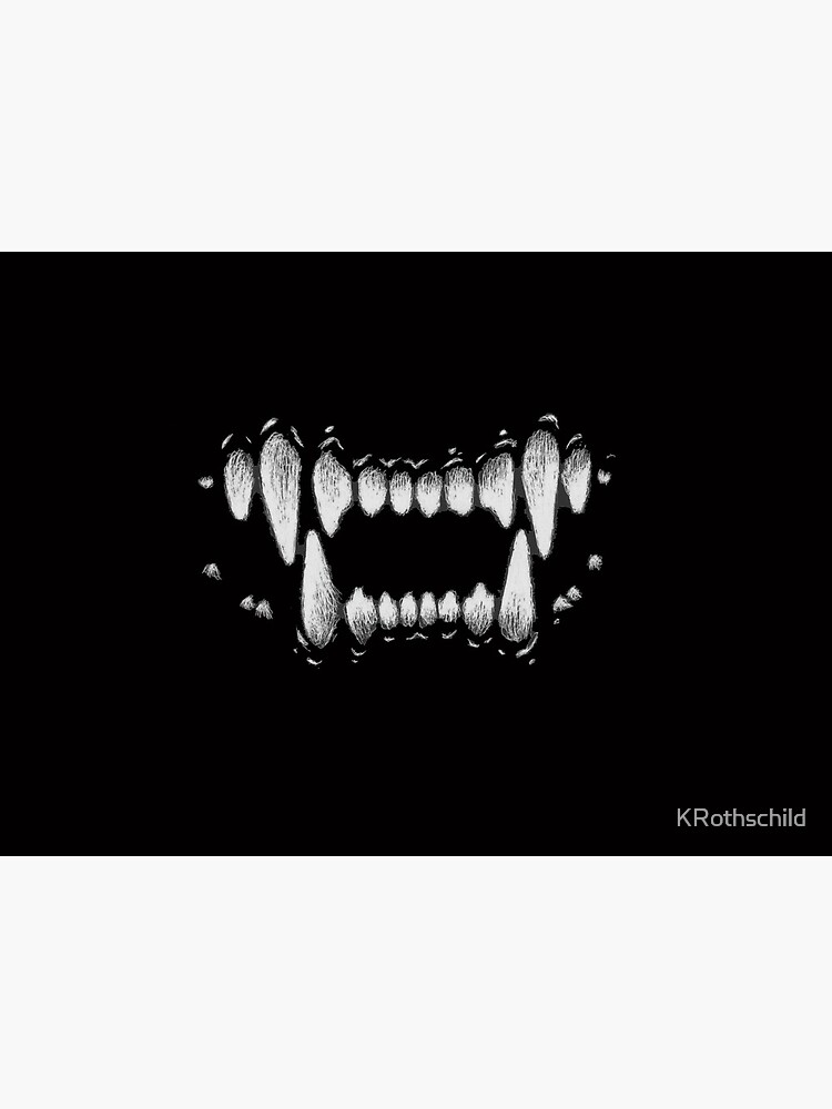 "Wolf Teeth " Mask for Sale by KRothschild Redbubble