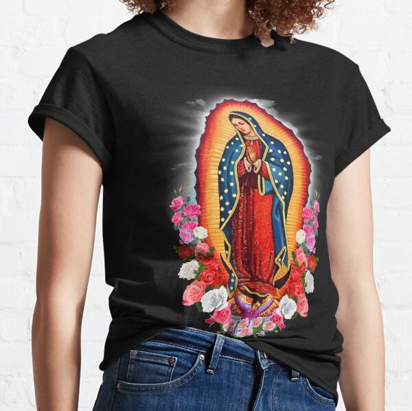 Nuestra Señora de Guadalupe Virgen María Camiseta clásica