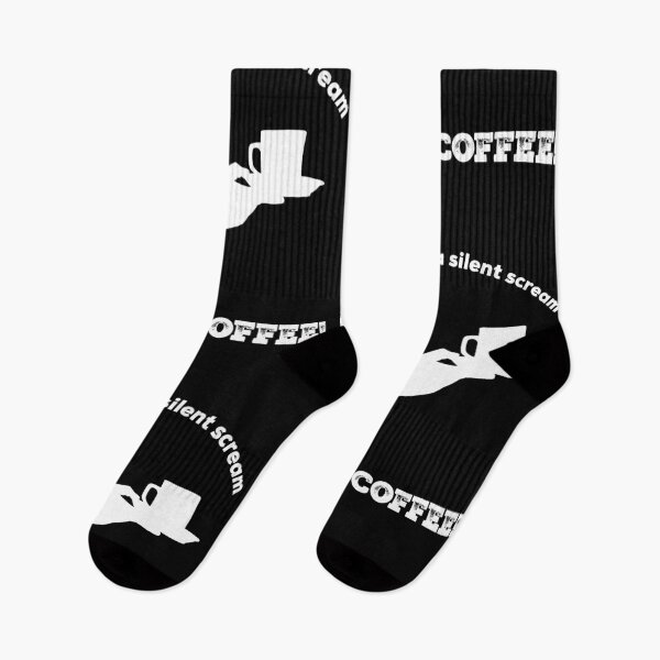 Item preview, A yawn is a silent scream for coffee designed and sold by UncleStuScience.