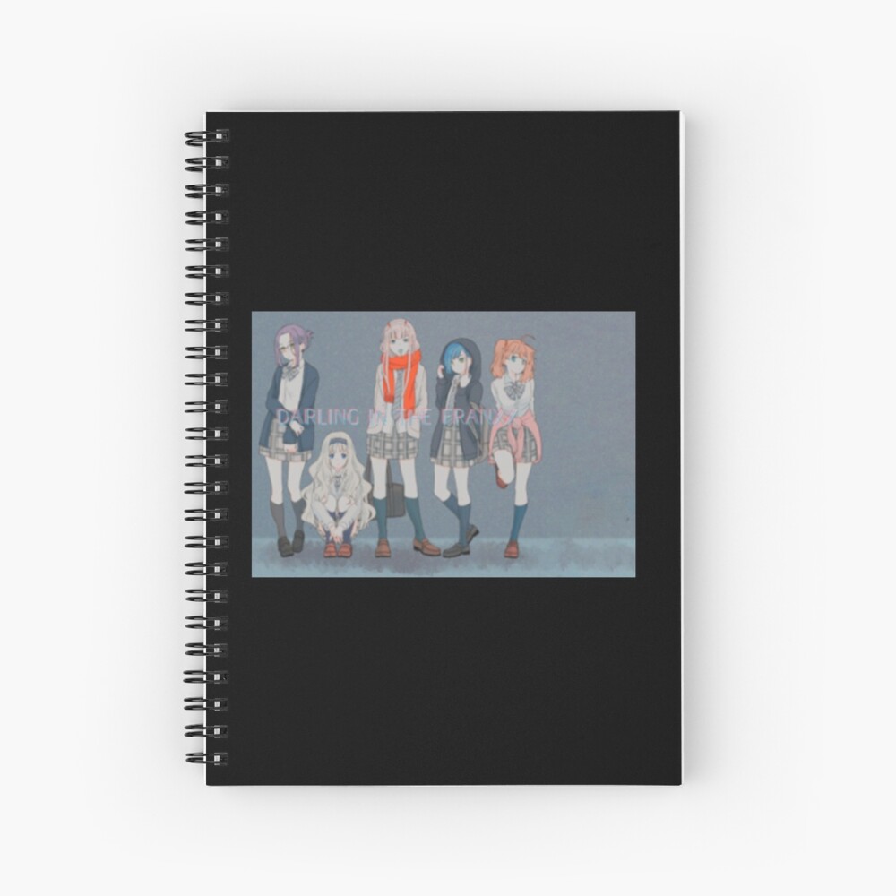 Anime. Darling in the FranXX art. Zero Two. Kokoro. Miku. Ichigo. Ikuno  Sticker for Sale by LezaZechel