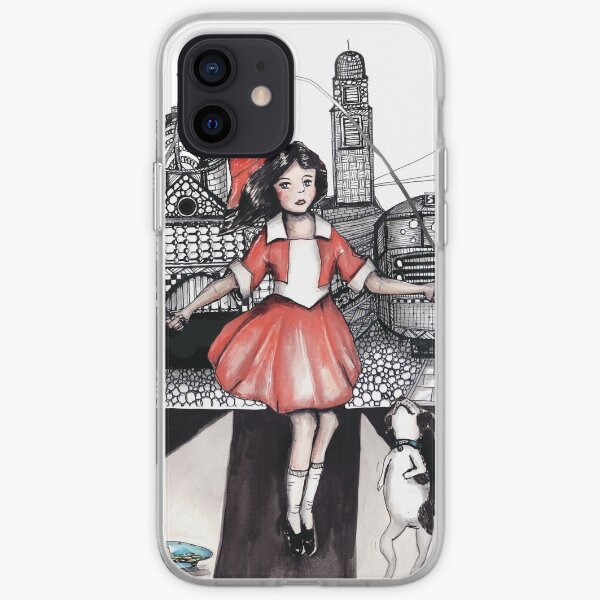 Skipping girl Melbourne little Audrey iPhone Soft Case