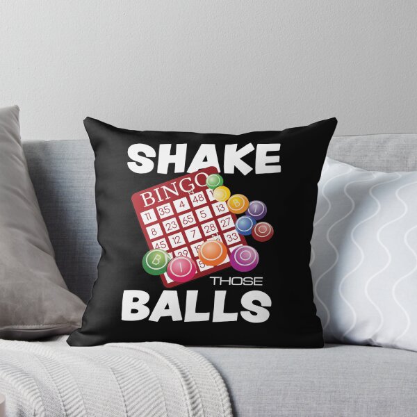 Item preview, Shake Those Balls Funny Gambling Bingo designed and sold by 9ine9.