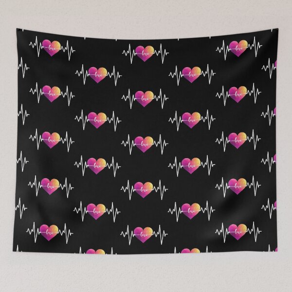 Item preview, Nurse Doctor First Responder Heart heartbeat Love Arrow designed and sold by Drnksuzys.