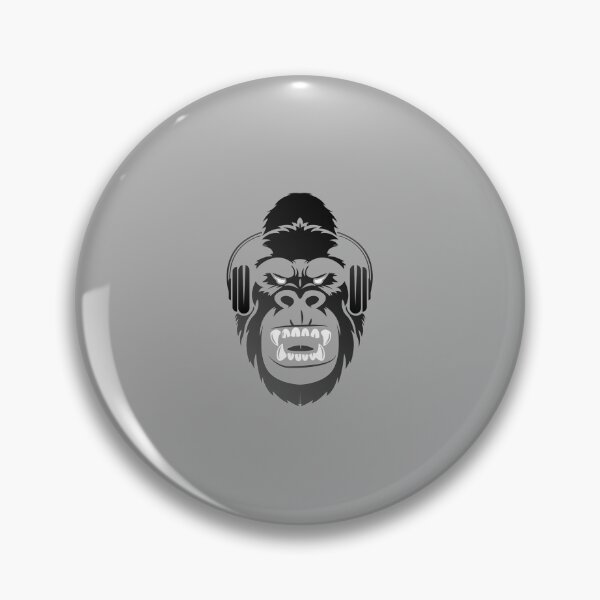 Item preview, Gorilla With Headphones designed and sold by liftdesign.