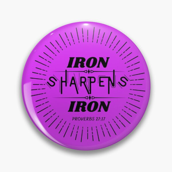 Item preview, Iron Sharpens Iron designed and sold by MariesDesigns11.